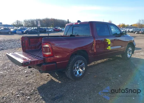 2022 Ram 1500 Big Horn 4X4 5'7 Box from USA, damaged, VIN 1C6SRFFT6NN449476